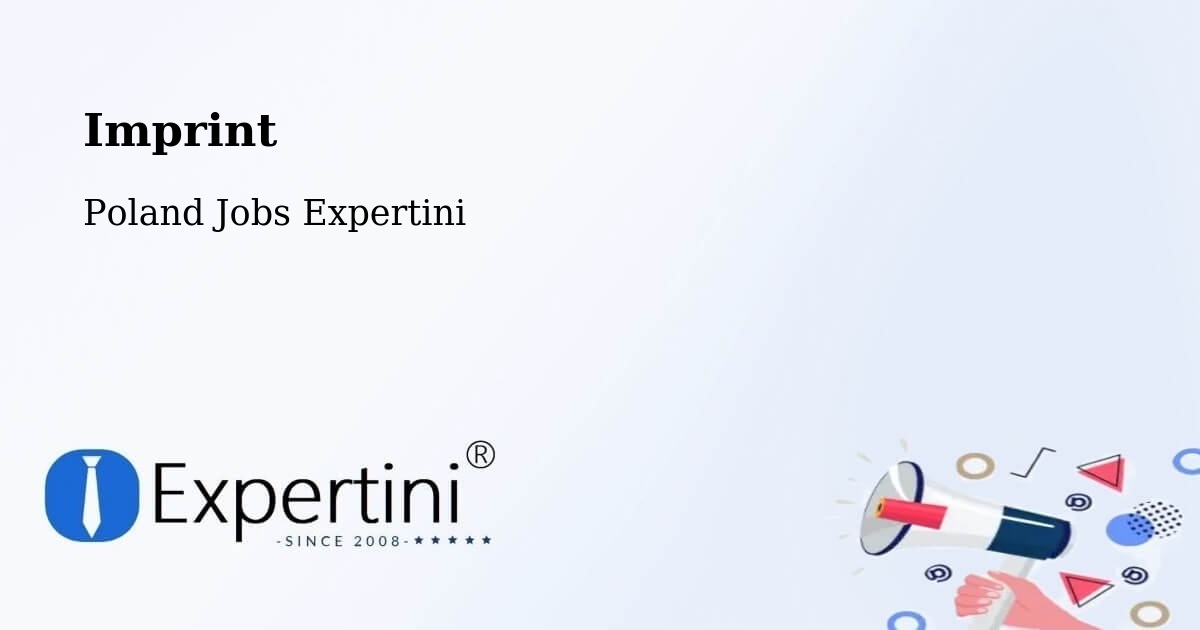 Imprint – Murów - Poland Jobs Expertini